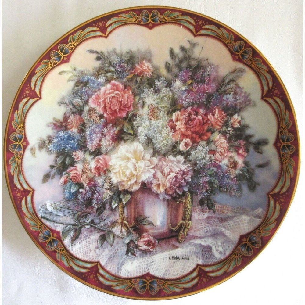 Lena Liu MAGIC MAKERS 1st Issue Flower Fairies Bradex Exchange Plate 12101A MINT